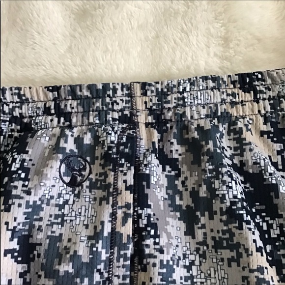 Southern legends men’s shorts size L gray black shorts draw string - Picture 4 of 9